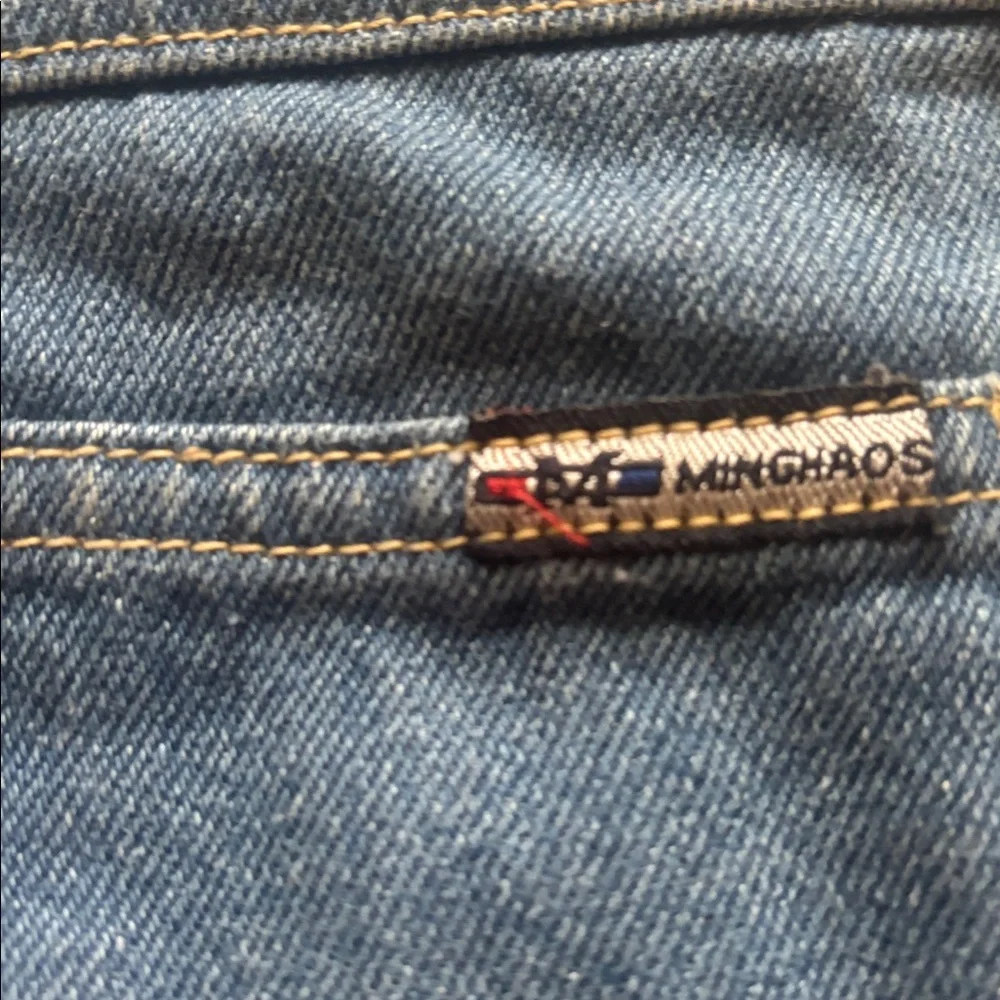 Jeans Beaded Purse